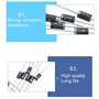 Fielect Schottky Lot de 55 diodes de redressement axiales électroniques en silicone 1,5 A 1000 V pour 1N5399