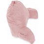 Deluxe Comfort Repose-lit en microsuède – Coussin de dossier avec accoudoirs – Oreiller de repos de lit – Chaise longue de lectu