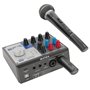 NUX B-3RC Système de microphone sans fil avec étui de charge, ensemble de microphones, qualité audio 2,4 GHz 24 bits/44,1 kHz