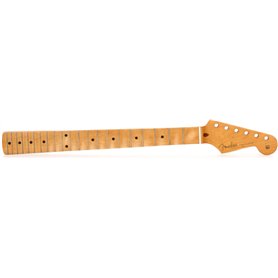 Fender® »ROAD WORN® 50'S STRATOCASTER® NECK« Manche pour Strat® - Érable - Profil Soft-V - 21 Frettes Vintage Tall