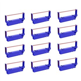 Bigger Lot de 12 rubans d'encre compatibles SP700 3157BR 30980721 pour imprimante Star SP-700BR