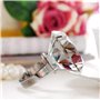 Besot Décoration de Mariage 8 cm Cristal Verre Grand Diamant Bague Romantique Proposition Mariage Accessoires Maison Ornements f