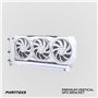 Phanteks Premium Vertikales GPU-Bracket PCIe 4.0 x 16 Riser-Kabel, DRGB - 220 mm, weiß