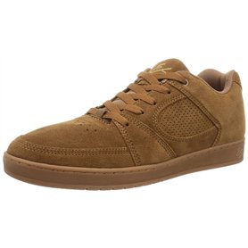 Es Accel Slim brown/gum Shoes Size US 8