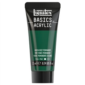 Liquitex Basics Acrylique Tube 22 ml Vert Foncé Permanent ROW