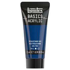 Liquitex Basics Acrylique Tube 22 ml Bleu Phtalocyanine ROW