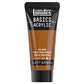 Liquitex Basics Acrylique Tube 22 ml Terre de Sienne Naturelle ROW