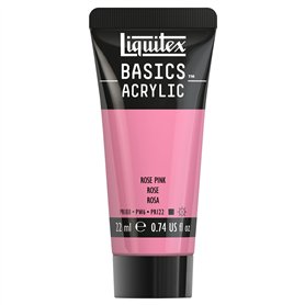 Liquitex Basics Acrylique Tube 22 ml Rose ROW