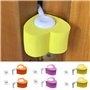 Lot de 6 Bloque de Porte Sur Charnière Protecteur de Doigt Protection en 3 Couleur Sécurité Bébé Maison