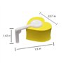 Lot de 6 Bloque de Porte Sur Charnière Protecteur de Doigt Protection en 3 Couleur Sécurité Bébé Maison