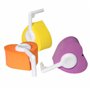 Lot de 6 Bloque de Porte Sur Charnière Protecteur de Doigt Protection en 3 Couleur Sécurité Bébé Maison