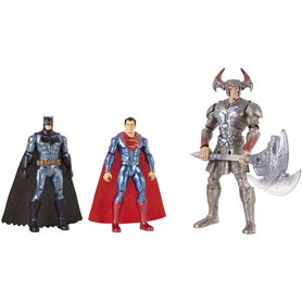 Justice League - FGG57 - Coffret de Combat 3 Figurines 15 cm