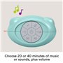 Fisher-Price Plante Sons Apaisants​, veilleuse musicale avec anneau pour l'accrocher à la poussette ou la poser, dès la naissanc