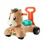 Fisher-Price Trotteur Musical Poney et Porteur évolutif avec Rebond