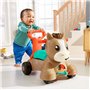 Fisher-Price Trotteur Musical Poney et Porteur évolutif avec Rebond, Sons Uniquement, pour bébés et Tout-Petits, de 9 à 36 Mois,