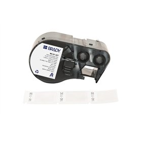 Brady Étiquettes en vinyle auto-protégé étiqueteuses BMP41/BMP51/BMP53/M511 - 180 Étiquettes imprimables adhésives - Noir sur bl