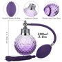 ROSENICE Flacon vaporisateur rechargeable de 100 ml - Style vintage - Violet