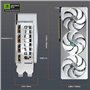 Gigabyte GeForce RTX 5080 Aero OC SFF 16G, système de Refroidissement WINDFORCE, 16 Go 256 Bits GDDR7, GV-N5080AERO OC-16GD Cart