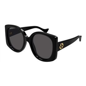 Gucci Lunettes de Soleil GG1257S Black/Grey 53/22/145 femme