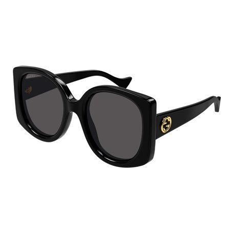 Gucci Lunettes de Soleil GG1257S Black/Grey 53/22/145 femme