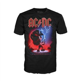 Funko Pop! Tee: ACDC - Thunderstruck - XL - AC/DC - T-Shirt - Vêtements - Idée de à Manches Courtes pour Les Adultes Les Hommes