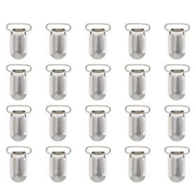 WINOMO 20pcs Clip Bretelle DIY Attaches Bretelles Bretelle Accessoire