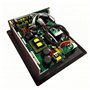 WAudio Amplificateur de plaque de caisson de basses classe D 350 W - Amplificateur haute performance pour caisson de basses