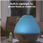 Frida Baby Humidificateur 3 en 1 à brume froide pour bébé | Diffuseur + veilleuse, humidificateur pour chambre à coucher, chambr
