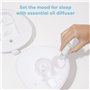 Frida Baby Humidificateur 3 en 1 à brume froide pour bébé | Diffuseur + veilleuse, humidificateur pour chambre à coucher, chambr