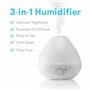 Frida Baby Humidificateur 3 en 1 à brume froide pour bébé | Diffuseur + veilleuse, humidificateur pour chambre à coucher, chambr