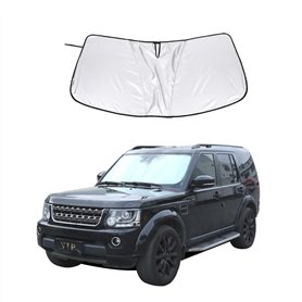 Pare-soleil pliable pour pare-brise de voiture compatible avec Discovery 4 LR4 2004-2016 Pare-soleil pour fenêtre avant de voitu