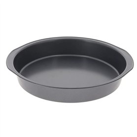 De Buyer - Moule à manqué évasé en acier antiadhésif - Diamètre 28 cm -