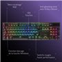 Onlan – CA-240 – Clavier Gamer étendu - 105 Touches – Mécanique Switch Rouge – Anti ghosting Complet N-Key Rollover– Rétro-éclai
