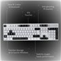 Onlan – CA-350-Yang W – Clavier Gamer étendu – sans Fil Bluetooth & 2.4Ghz- Mécanique Switch Rouge – Anti ghosting Complet N-Key