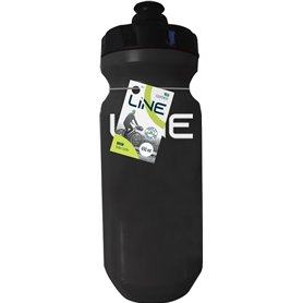 LINE GOURDE 650 ML - WATER BOTTLE - BIDON D'HYDRATATION NOIR/VERT
