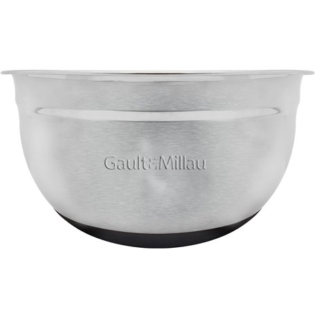 GAULT&MILLAU - Bol Cul de Poule 24 cm - Fonctionnalité et élégance - Parfait pour toutes vos préparations - Lot de 1