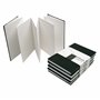 Sennelier USKbook Concertina Urban Carnet de croquis multimédia 340 g/m² Couverture lin noir