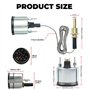 aiguille 12V Indicateur mécanique de température d'eau 40~130℃ Indica