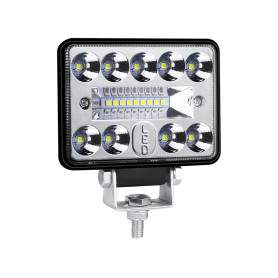 NZBZMBTTVF Grand Champ de Vision de 3 Pouces Automobile 3030 DIRIGÉ Lumières de Travail 54W Spot de Phare for Moto Automobile SU