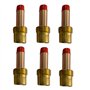 RCBCPLGLNK Accessoires de soudage Consommables de la Torche de Soudure 1.0/1.6/2.0/2.4/3.2/4. 0mm Lentille for gaz Moyenne WP 17