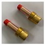 RCBCPLGLNK Accessoires de soudage Consommables de la Torche de Soudure 1.0/1.6/2.0/2.4/3.2/4. 0mm Lentille for gaz Moyenne WP 17