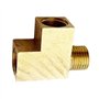 Adaptateur D'angle De Répartiteur En T En Laiton Fileté M10 X 1 Mm For Connexion De Capteur De Pression D'huile For La Plupart D