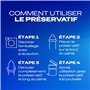 Durex - Lot de 10 préservatifs Nude XL et 12 préservatifs Classic Jeans XL