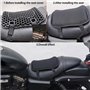 HMYOUXUAN Coussin de Siège en Gel de Moto pour Piaggio Vespa 125 Primavera, Coussin de siège Pliable en Gel pour Moto, Absorptio