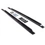ZXHHXEB Voiture Toit Étagère,pour Land Rover Defender 90 2020 2021 2022 2023 2024 2025 Aluminium Croix Barres Balustrade Transpo