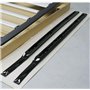 ZXHHXEB Voiture Toit Étagère,pour Land Rover Defender 90 2020 2021 2022 2023 2024 2025 Aluminium Croix Barres Balustrade Transpo