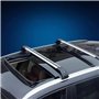 ZXHHXEB Voiture Toit Étagère,pour MG HS 2019-2024 Aluminium Croix Barres Balustrade Transporteur, Charger Transporteur, Voyage A