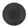 Table Passion - Assiette à dessert Vésuvio noir 20.5 cm (Lot de 6)