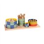 Table Passion - Service apéritif 4 pièces Capri 34,5cm