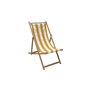 Chaise Longue Jardin Prive Jaune 101 x 56 x 96 cm - Marque : Jardin Prive - EAN : 3113610182152